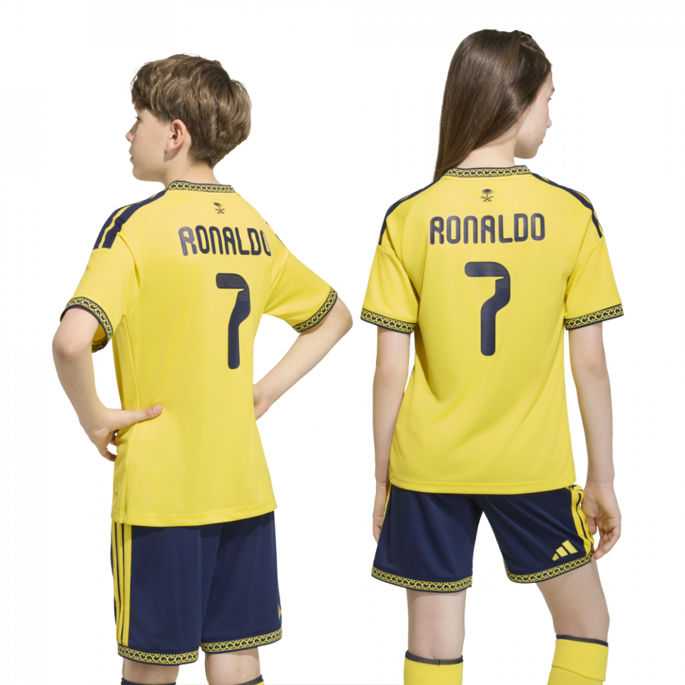 adidas Al Nassr 2026/27 Youth Home Jersey RONALDO 7
